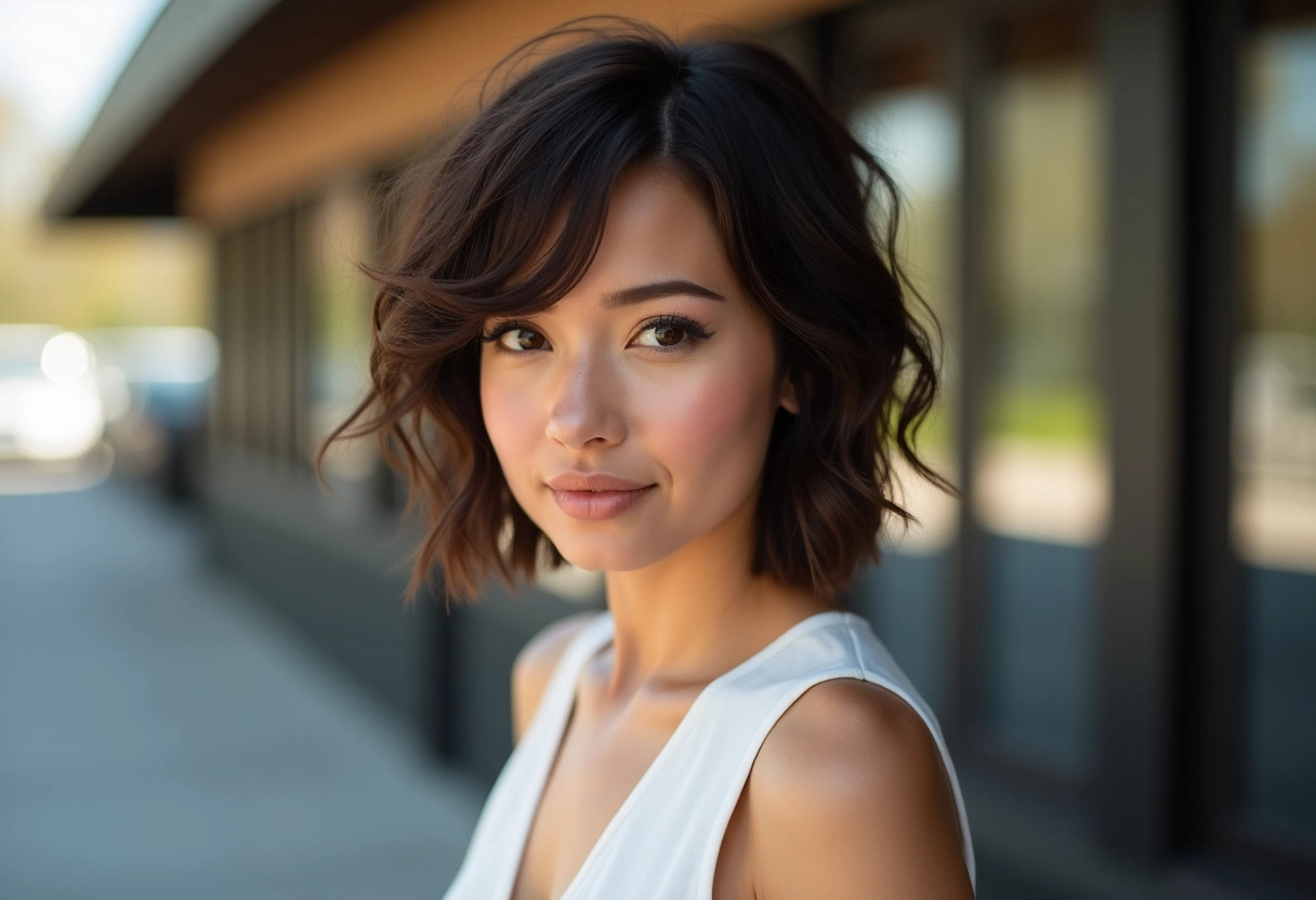 coiffure déstructurée